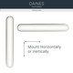 Daines LED Bath Bar (55248PNLED)