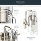 Niccol Two Light Bath (55251PN)