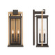 Lendel Four Light Outdoor Wall Sconce (LDL-904-TZ-TG)