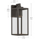 Branner One Light Outdoor Wall Mount (59111OZDS)