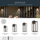 Branner One Light Outdoor Wall Mount (59113OZDS)