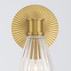 Lotus One Light Wall Sconce (LOT-701-LG)