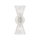Lotus Two Light Wall Sconce (LOT-702-PN)