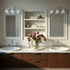 Lotus Three Light Bath (LOT-703-PN)