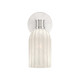 Lotus One Light Wall Sconce (LOT-711-PN)