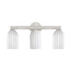 Lotus Three Light Bath (LOT-713-PN)