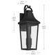 Cleary Two Light Outdoor Wall Mount (59195BKT)