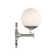 Orly One Light Wall Sconce (ORY-1001-PN-WH)