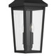 Cleary Two Light Outdoor Pendant (59198BKT)