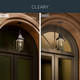 Cleary Two Light Outdoor Pendant (59198BKT)