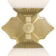 Orly Two Light Wall Sconce (ORY-1002-AG-WH)