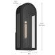 Marea One Light Outdoor Wall Mount (59202BKT)