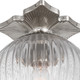 Orly One Light Semi Flush Mount (ORY-1003-PN-CL)