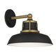 Kichler - 59206NBR - One Light Outdoor Wall Mount - Fielding - Natural Brass
