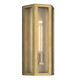 Kichler - 59214NBR - One Light Outdoor Wall Mount - Berens - Natural Brass