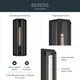 Berens One Light Outdoor Wall Mount (59215BKT)