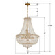 Roslyn Nine Light Chandelier (ROS-A1009-AG-CL-MWP)