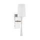 Trenton One Light Wall Sconce (TRE-221-OP-PN)