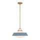 Xander One Light Pendant (XAN-8006-VG-BL)