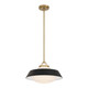 Crystorama - XAN-8006-VG-MK - One Light Pendant - Xander - Vibrant Gold