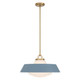 Xander Three Light Pendant (XAN-8009-VG-BL)
