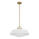 Xander Three Light Pendant (XAN-8009-VG-WH)