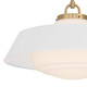 Xander Three Light Pendant (XAN-8009-VG-WH)