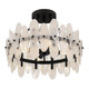 Abigail Four Light Semi-Flush Mount (ABI1718MBK)