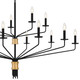 Alexander 15 Light Chandelier (ALEX5055MBK)