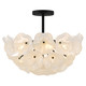Audrey Four Light Semi-Flush Mount (AUD1718MBK)