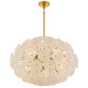 Quoizel - AUD2828BRG - Eight Light Pendant - Audrey - Brushed Gold