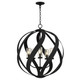 Quoizel - BMS2826EK - Five Light Pendant - Blacksmith - Earth Black