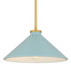 Bradbury One Light Pendant (BRADB1814BRG)