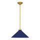 Bradbury One Light Pendant (BRADN1814BRG)