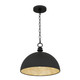 Braylon Four Light Pendant (BRAY1814MBK)