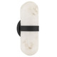 Bree Two Light Wall Sconce (BREE8704MBK)