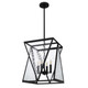 Clovis Four Light Pendant (CLO1814MBK)