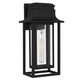 Garner One Light Outdoor Wall Lantern (GARN8408MBK)
