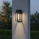 Garner One Light Outdoor Wall Lantern (GARN8410MBK)