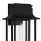 Garner One Light Outdoor Wall Lantern (GARN8412MBK)