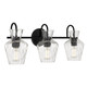 Quoizel - HLL8622MBK - Three Light Vanity - Hollis - Matte Black
