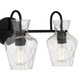 Hollis Three Light Vanity (HLL8622MBK)