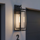 Jayce One Light Outdoor Wall Lantern (JAY8407MBK)