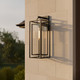 Jayce One Light Outdoor Wall Lantern (JAY8409MBK)