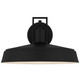 Karson One Light Outdoor Wall Lantern (KAR8416MBK)