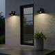 Karson One Light Outdoor Wall Lantern (KAR8416MBK)