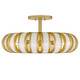 Knight Five Light Semi-Flush Mount (KNIG1722SGD)