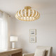 Knight Five Light Semi-Flush Mount (KNIG1722SGD)