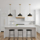 Leanne One Light Pendant (LEA1812MBK)