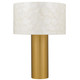Leland One Light Table Lamp (LEL6220BRG)